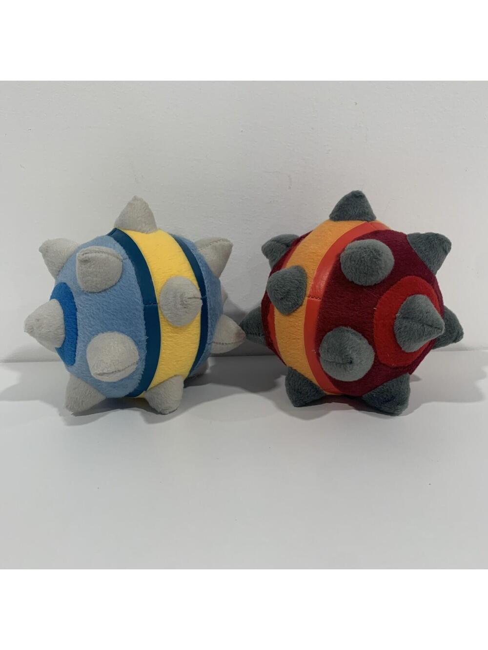 Team Fortress TF2 Sticky Bomb Plush Complete Set RED & BLU 2 Cosplay RARE VALVE